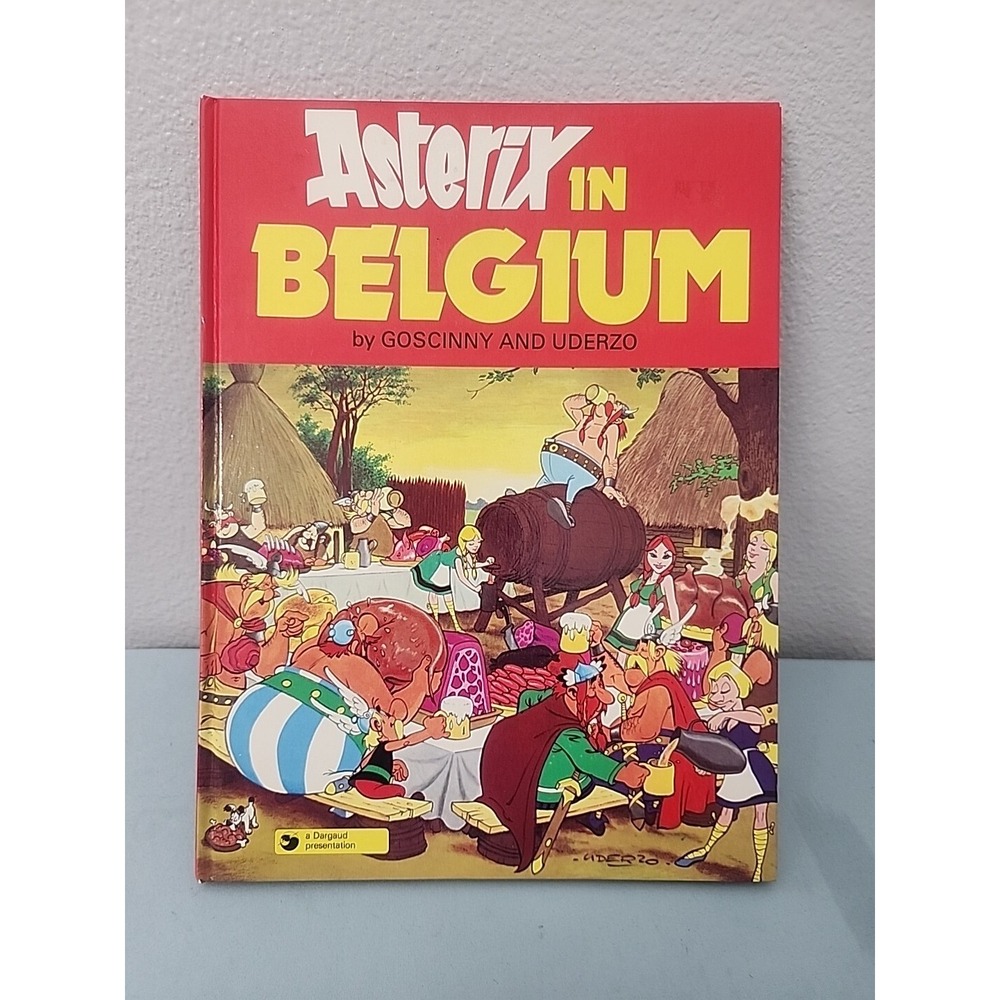 Asterix In Belguim HC - by Goscinny & Uderzo  See Photos